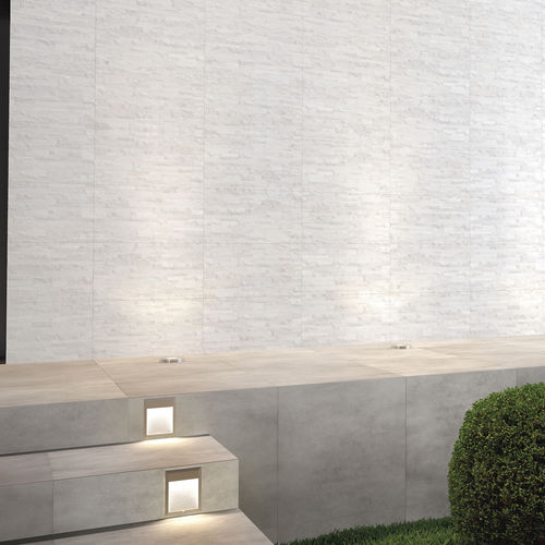 Ceramic wall-covering - CANJIQUINHA BRANCO - LEF Pisos e Revestimetos Ltda. - textured / printed / tile look