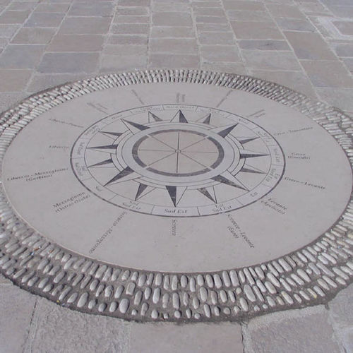 Natural stone ceiling rose - RIVER ROCKS - Manzi Marmi S.r.l.
