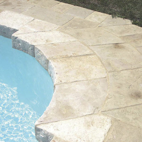Stone swimming pool coping - GENIUS "WATER" - Manzi Marmi S.r.l.