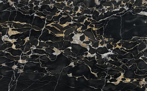 Marble flooring - NERO PORTORO - Margraf SpA - tile / polished / rounded