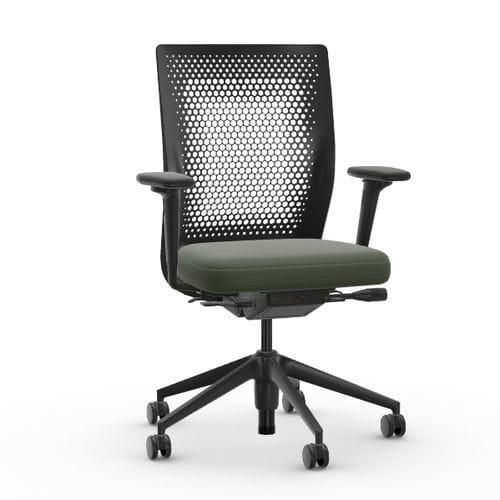 Contemporary office chair - ID AIR - vitra USA - indoor / mesh / plastic