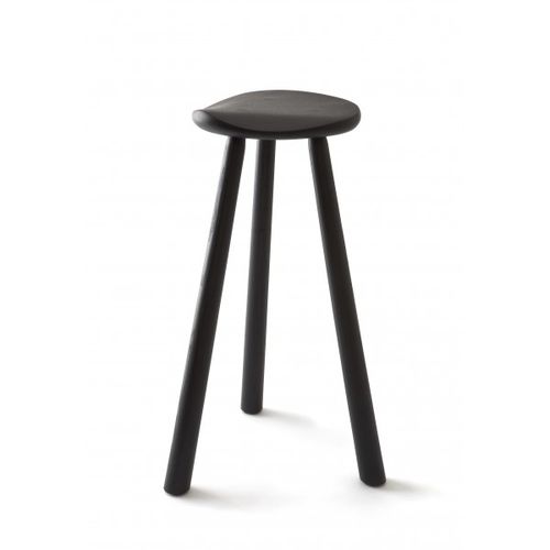 Contemporary bar stool - CAFE RMJ1-2-3 - Nikari - ash / black