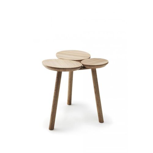 Original design stool - JULY - Nikari - oak / elm / 3-legged