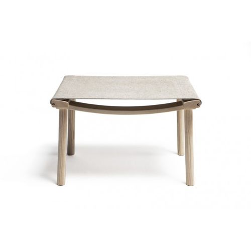 Contemporary footrest - DECEMBER - Nikari - wooden