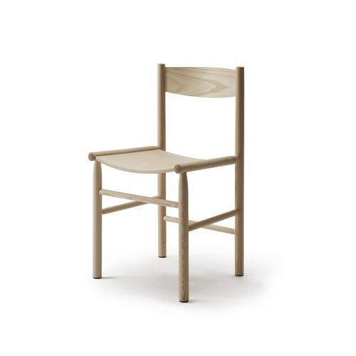 Contemporary dining chair - AKADEMIA CHAIR - Nikari - indoor / oak / ash