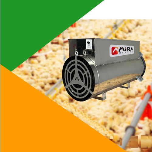 Electric hot air generator - Mira-EH - Mira Heating Co. Ltd. - industrial