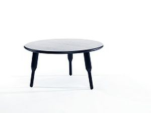 Contemporary coffee table - PEGGY LEGGY - David design - wooden / round / home