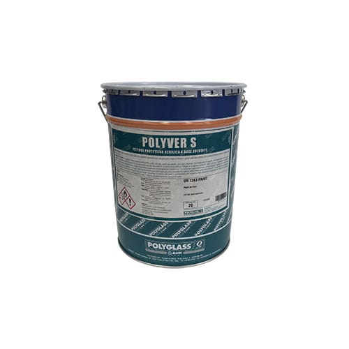 Protective paint - POLYVER S - Polyglass Spa - outdoor / for roof / for concrete