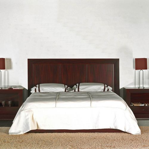 King size bed - WERTHER : RÉF. 21004 - OVATION Paris - queen size / contemporary / with headboard