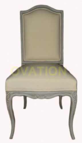 Louis XV style dining chair - ST-CLOUD : RÉF. 16010 - OVATION Paris - indoor / fabric / wooden base