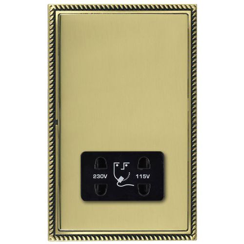 Power socket - LINEA-GEORGIAN CFX® - Hamilton Litestat - wall-mounted / recessed / metal