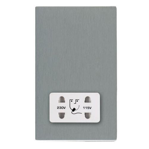Power socket - SHEER CFX® - Hamilton Litestat - wall-mounted / steel / contemporary