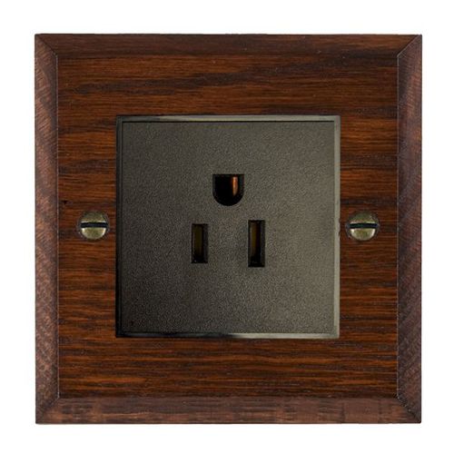 Power socket - Woods - Hamilton Litestat - double / wall-mounted / recessed