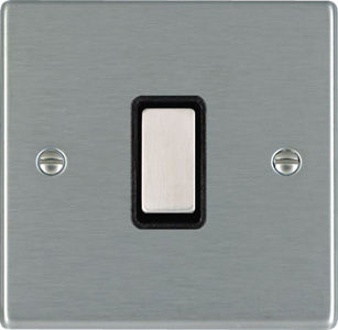 Light switch - HARTLAND - Hamilton Litestat - push-button / recessed / metal
