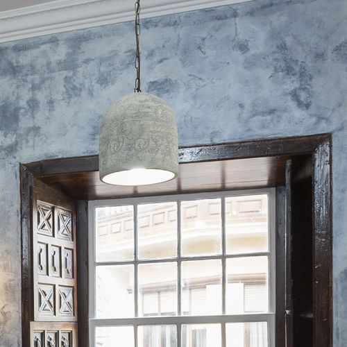 Pendant lamp - HEDERA - Urbi et Orbi - concrete / contemporary / corded