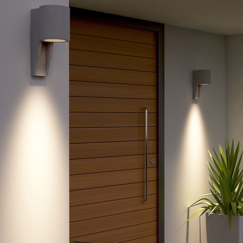 Contemporary wall light - PROJECTA - Urbi et Orbi - outdoor / concrete / bathroom