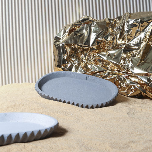 Flat dish - SIMAN  - Urbi et Orbi - concrete / home