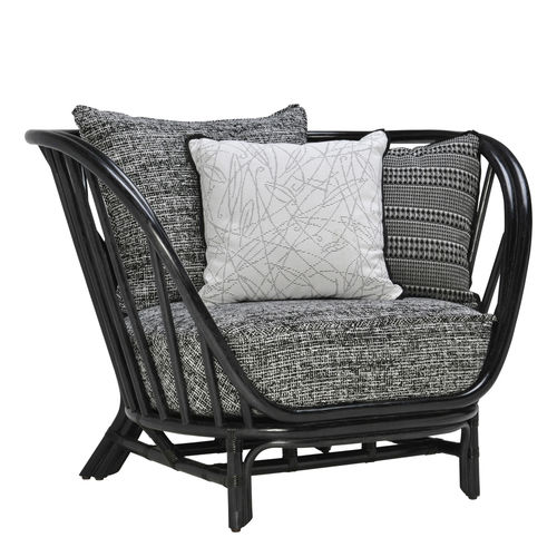 Traditional armchair - KYOTO  - JANUS et Cie - rattan / garden / outdoor