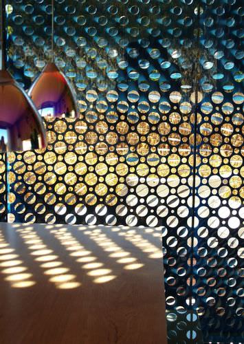 Panel curtain wall - SUMMER HEAT - ABIYA Mashrabiya - metal / decorative / perforated