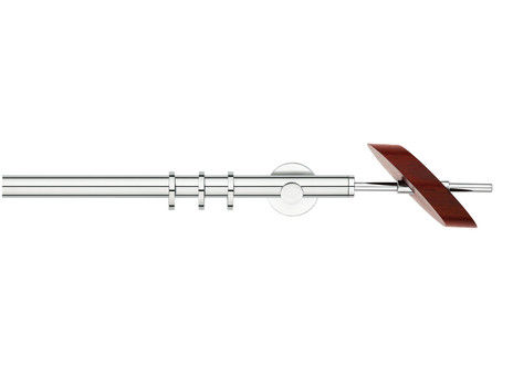 Stainless steel curtain rod - DENEB - Scaglioni srl