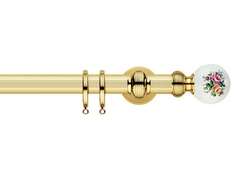 Metal curtain rod - TEBE - Scaglioni srl