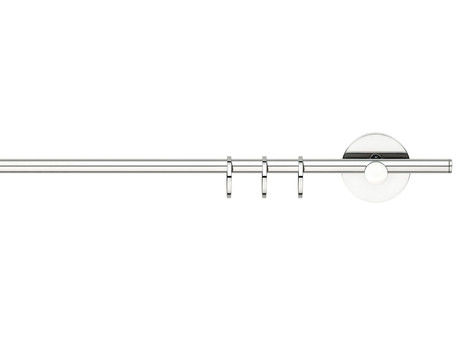 Stainless steel curtain rod - VIRGO  - Scaglioni srl