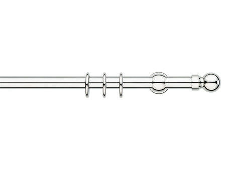 Stainless steel curtain rod - ORIONE - Scaglioni srl