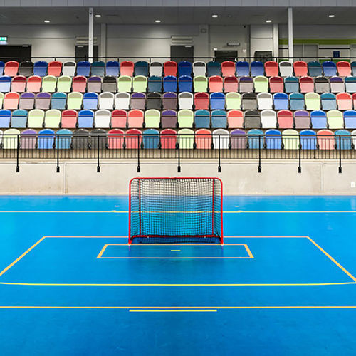 Indoor sports flooring - LUMAFLEX ENERGY REFERENCE  - Tarkett PROFESSIONAL - birch / for sports fields / durable