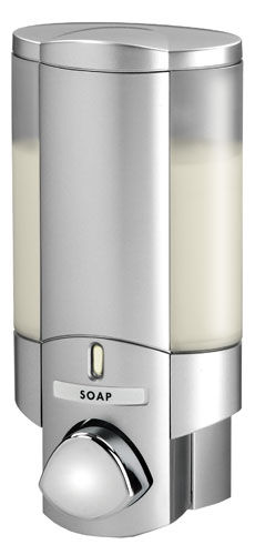 Commercial soap dispenser - AVIVA I.02 - Better Living Products - wall-mounted / ABS / manual