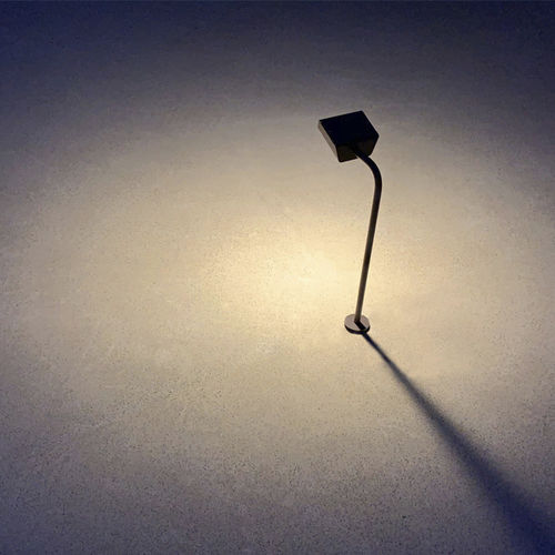Garden bollard light - KOKON - aralia - LYX luminaires - for public spaces / contemporary / stainless steel