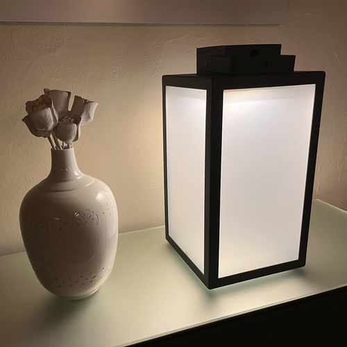Nomad lamp - LAS 500 - aralia - LYX luminaires - steel / stainless steel / painted steel