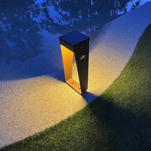 Floor lamp - BTS 400 - aralia - LYX luminaires - steel / painted metal / lacquered steel