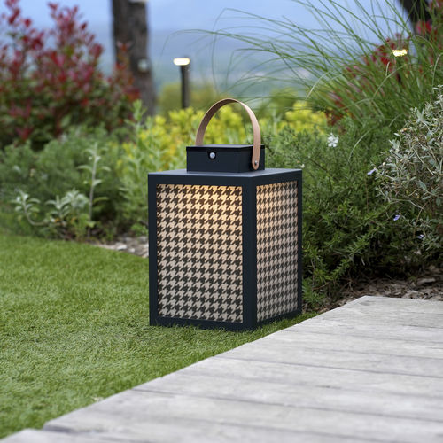 Solar lantern - COUTURE - aralia - LYX luminaires - original design / Art Deco / vintage