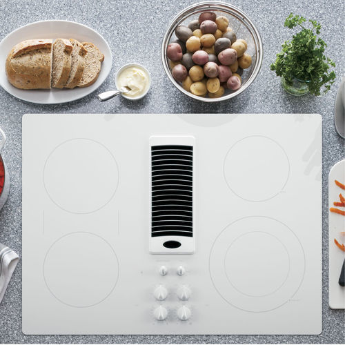 Vitroceramic cooktop - PP9830TJWW - general electric - vitroceramic radiant / 4 burner / built-in