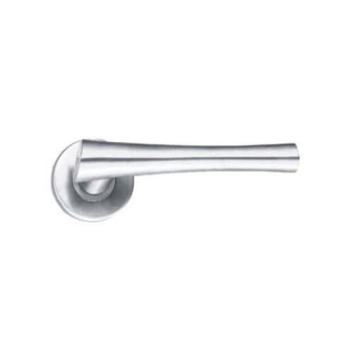 Door handle - 2014 - APC - stainless steel / contemporary / satin finish
