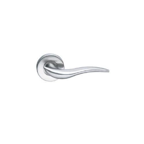 Door handle - CAIRO - APC - stainless steel / contemporary / satin finish