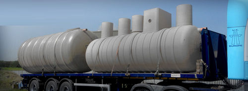 Grey water storage tank - CESSPOOLS - CONDER ENVIRONMENTAL SOLUTIONS INNOV-EAU - in-ground / in high-density polyethylene