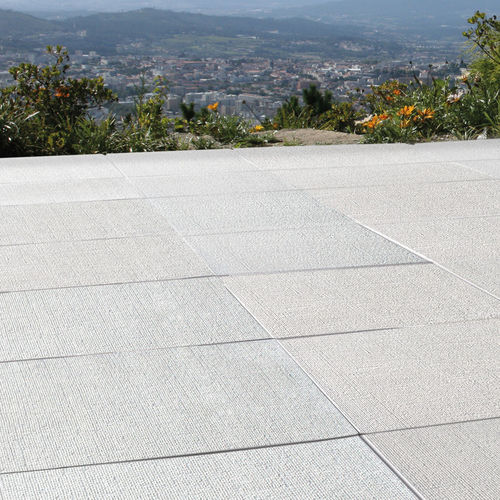 Engineered stone tile - VELLUTO  - FABISTONE (GROUP RPI) - embossed / outdoor / poolside