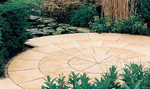 Engineered stone tile - MANOIR - FABISTONE (GROUP RPI) - matte / embossed / indoor