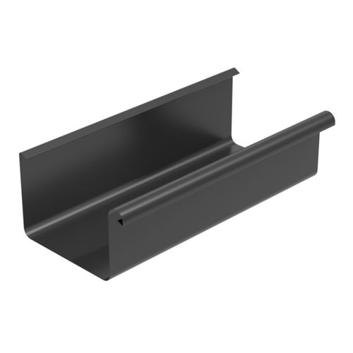 Steel roof gutter - R2125-_-RY400 - GALECO - rectangular