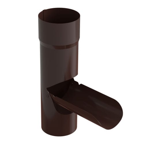 Steel rainwater down pipe - SS090-_-WY - GALECO