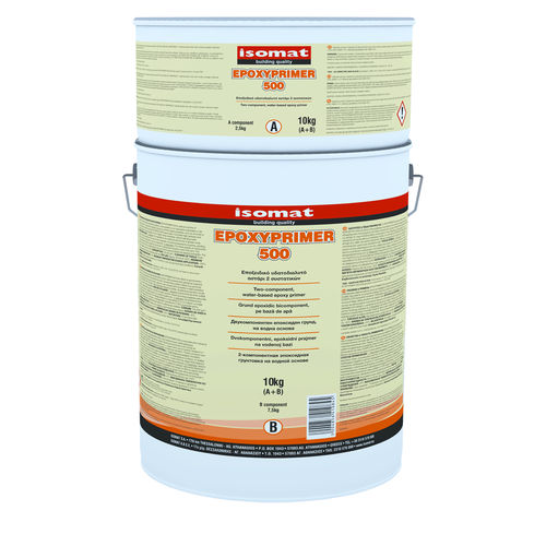 Masonry primer EPOXYPRIMER 500 ISOMAT S.A. for wood / for
