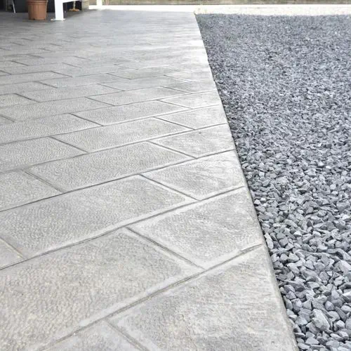 Stamped Flooring Plam Hardening Isoplam Srl Concrete For Outdoor Use Indoor