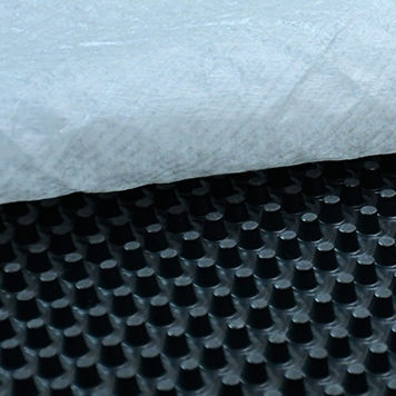 Studded drainage board - TekDrain Geo - ISTANBUL TEKNIK - protection / for bridge construction / for parking lot