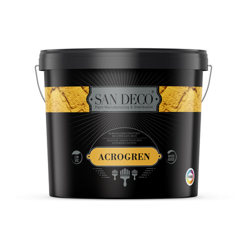 Decorative coating - ACROGREN - SAN DECO - exterior / for concrete / facade