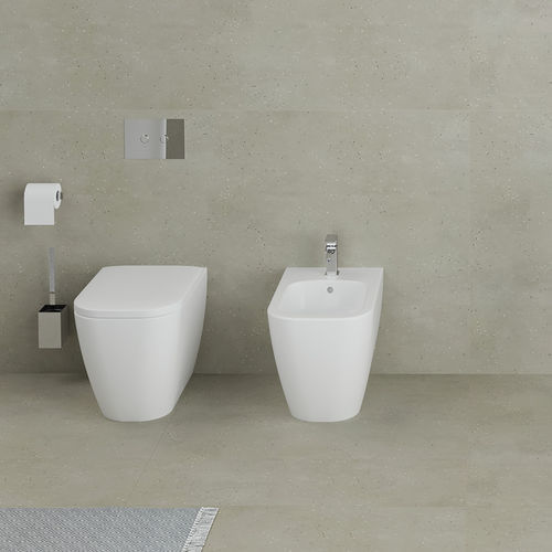 Free-standing toilet - QUARC - SANYCCES - ceramic / home / commercial