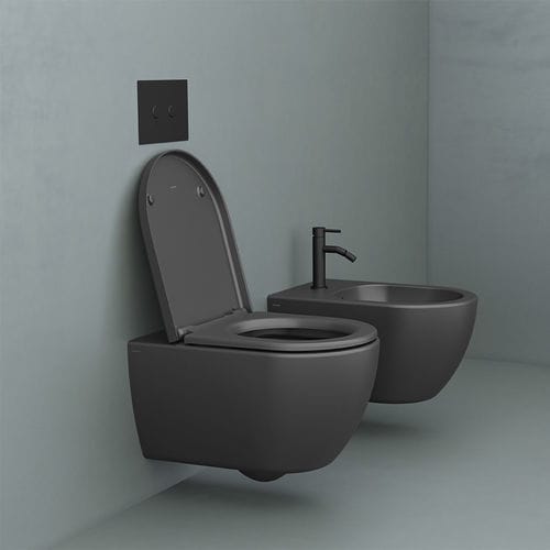 Wall-hung toilet - ARC - SANYCCES - ceramic / home / commercial
