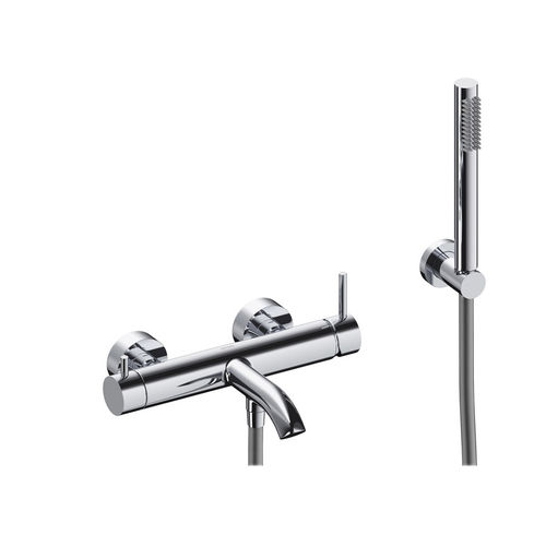 Shower mixer tap - LOOP - SANYCCES - wall-mounted / brass / bathroom