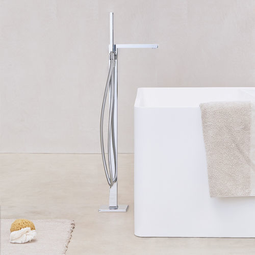 Bathtub faucet - CUBO - SANYCCES - freestanding / standard / brass