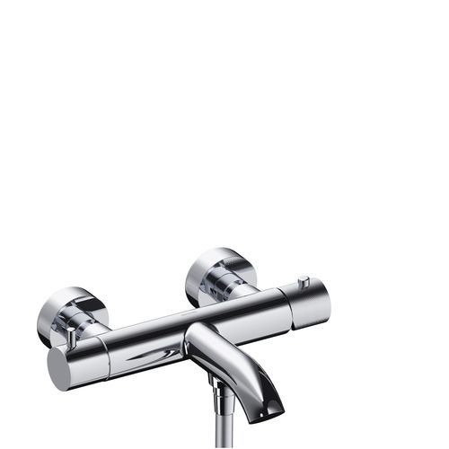 Bathtub mixer tap - LOOP K - SANYCCES - wall-mounted / thermostatic / brass